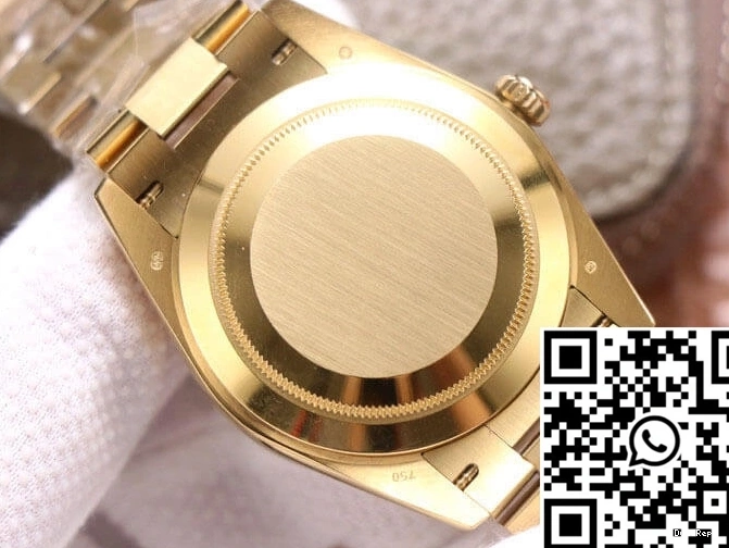 M228348RBR-0002 Gold Date 18ct Factory Day EW Rolex 0429